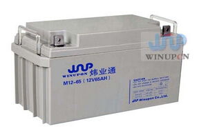 供应炜业通M12 65 12V65AH 后备电源蓄电池厂家